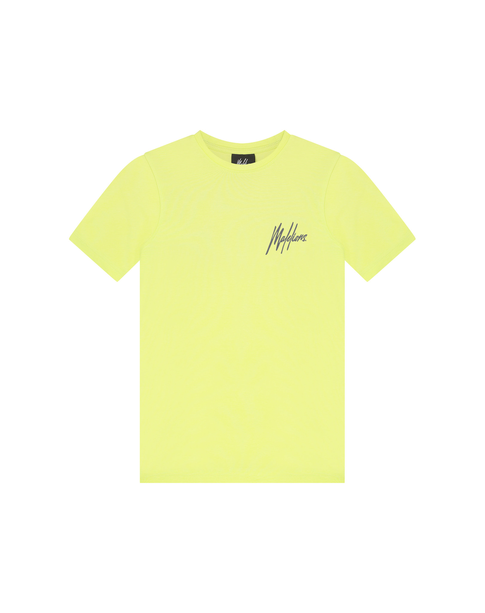 Wave Graphic T-Shirt J1-SS23-25 Lime/Dark Slate