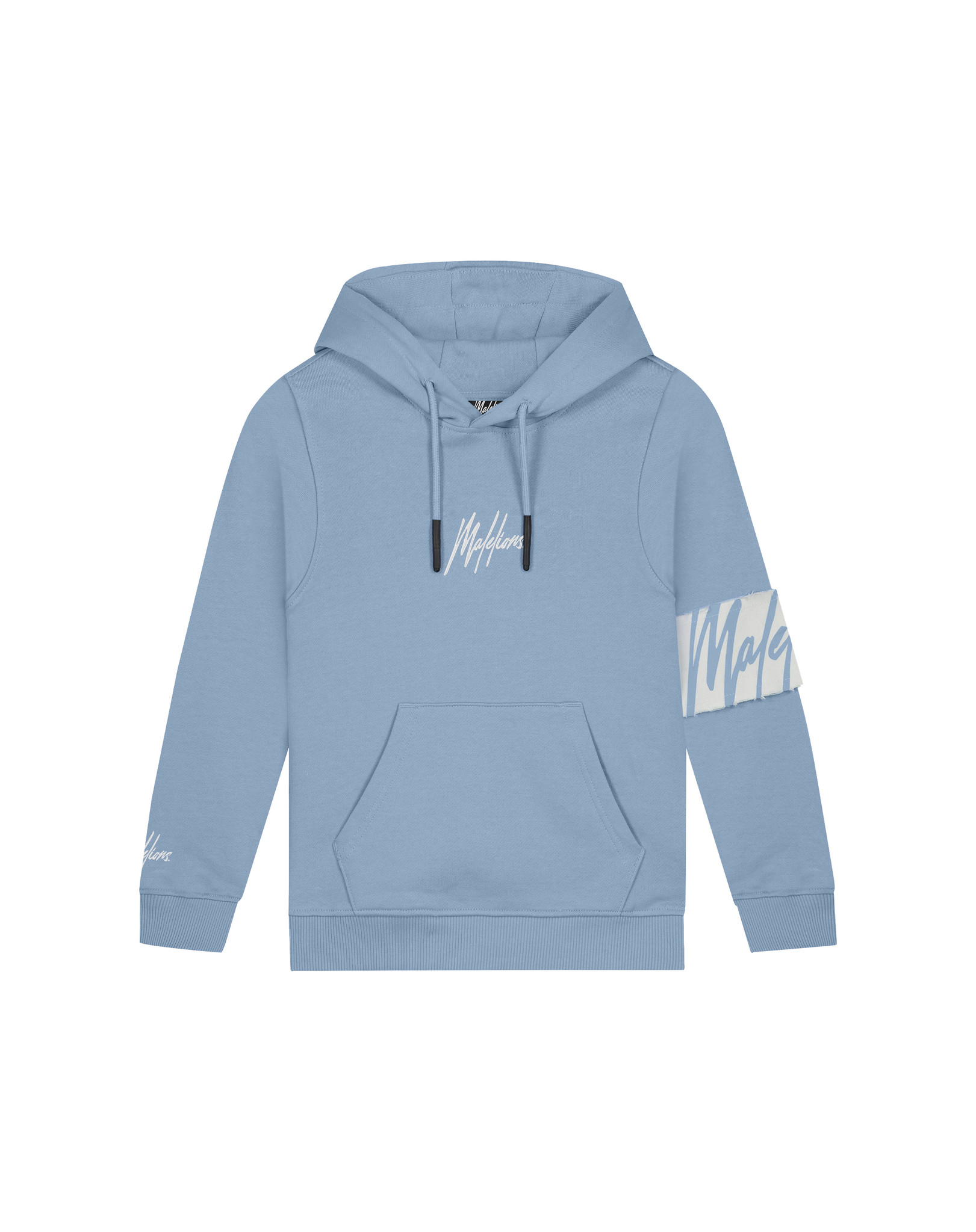 Captain Hoodie J1-SS23-09 Vista Blue/Off-White