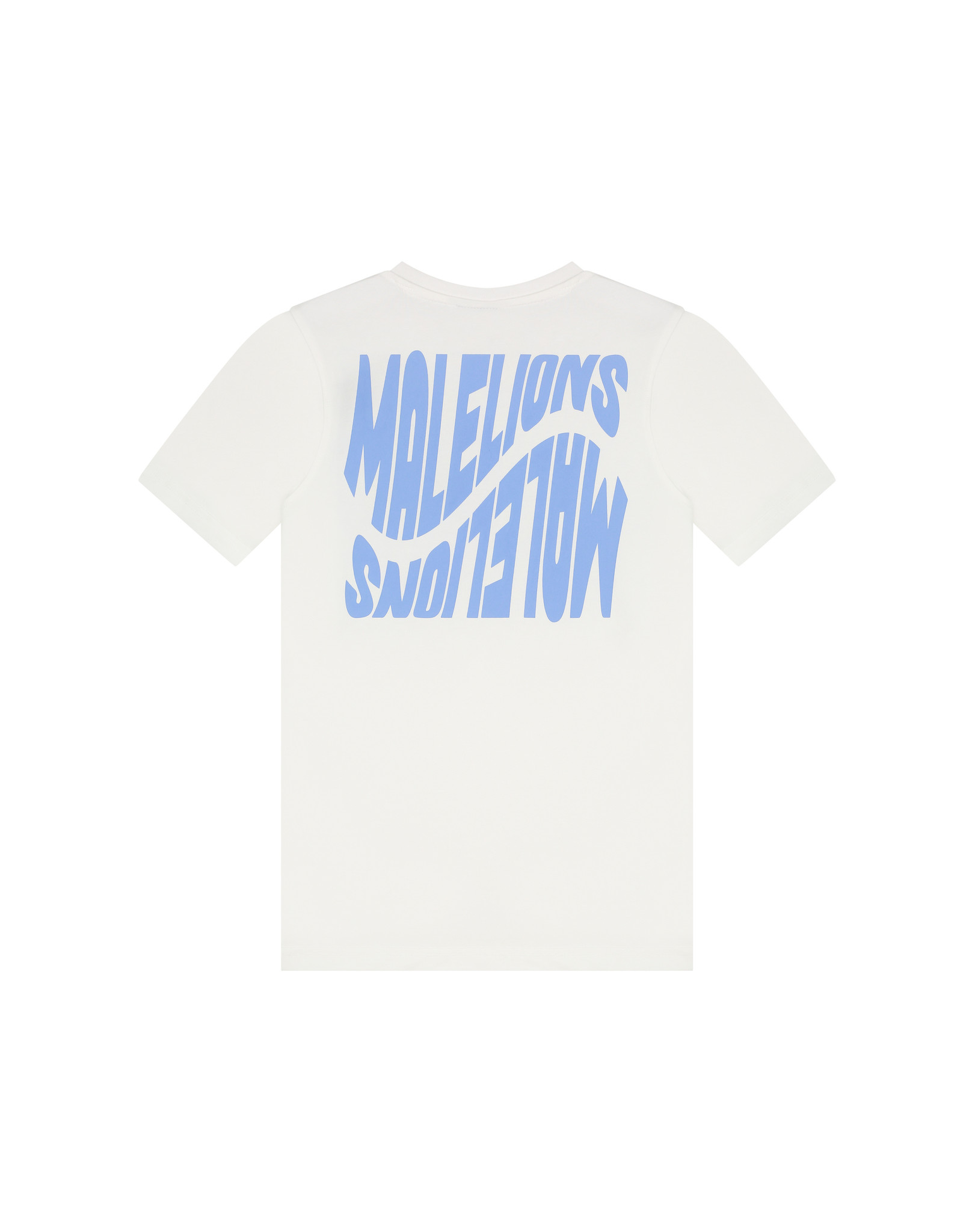 Wave Graphic T-Shirt J1-SS23-25 Off-White/Vista Blue