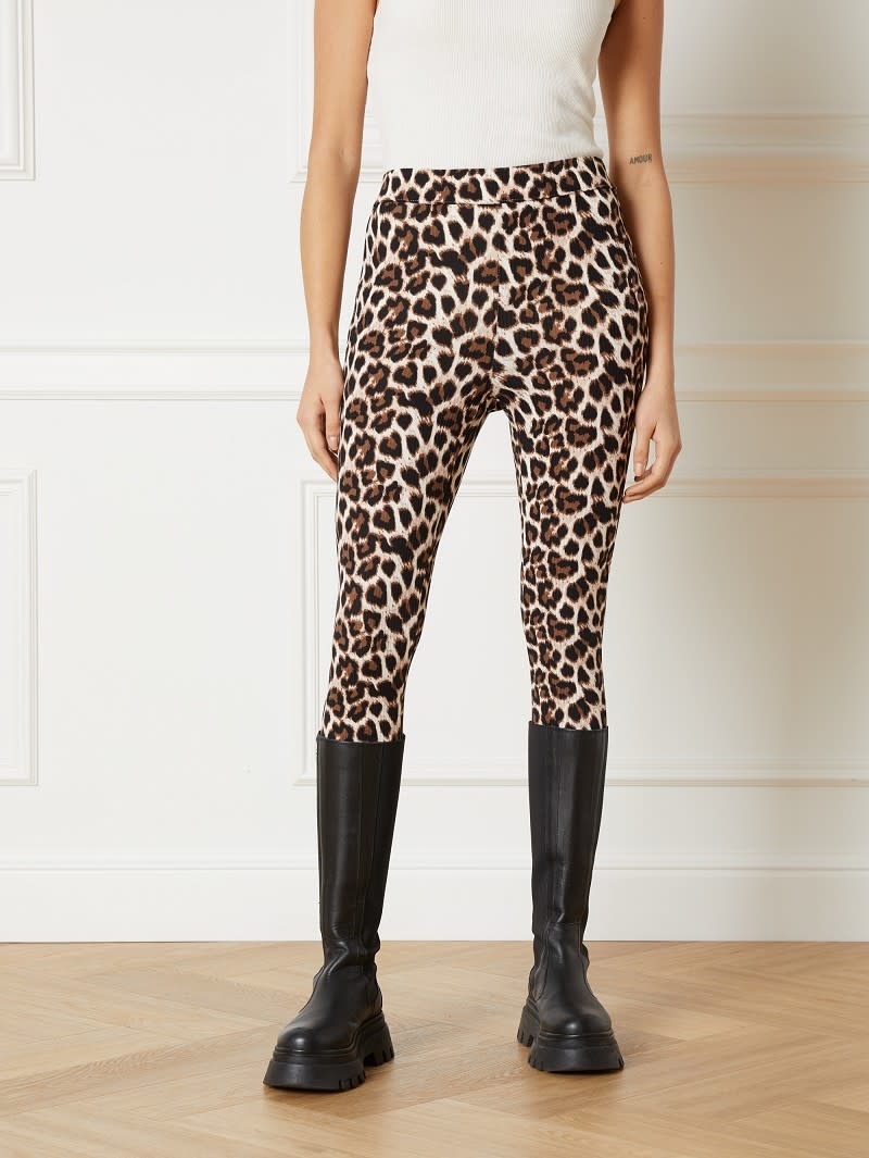 Knitted leopard legging ANNA (R2301115011)