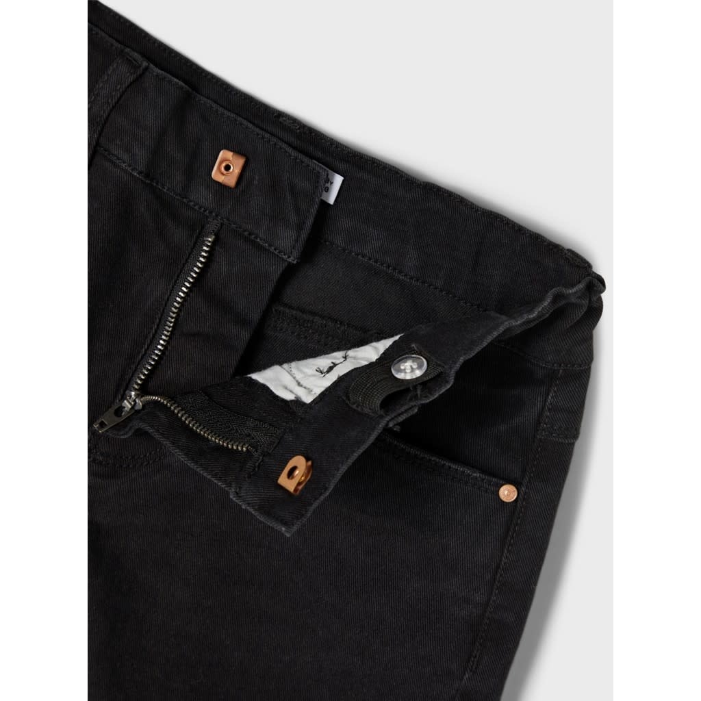 NKFROSE HW MOM DNM SHORTS 13197313 Black Denim