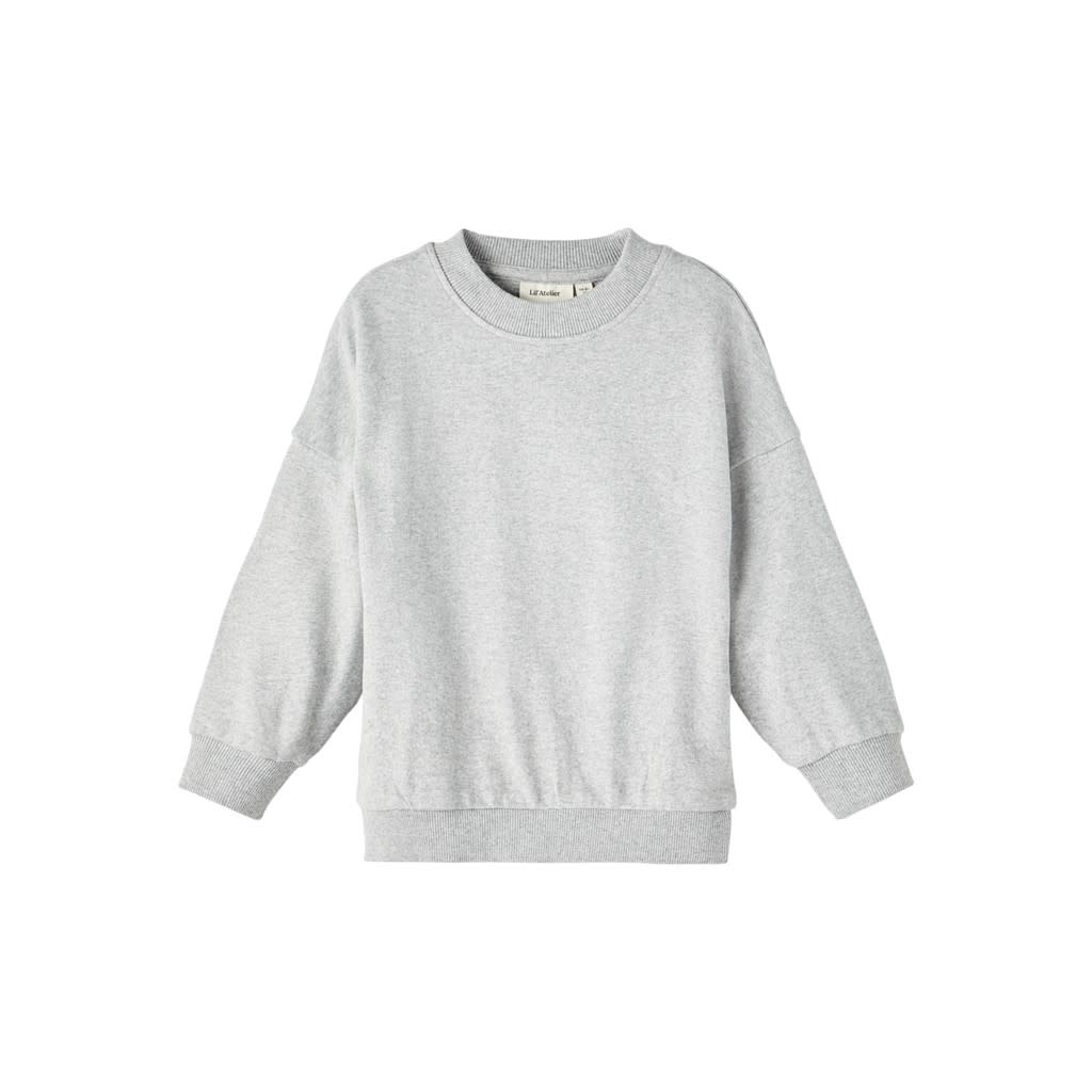 NMNDAYLIN LS OVERSIZED SWEAT WI LIL 13209596 Grey Melange