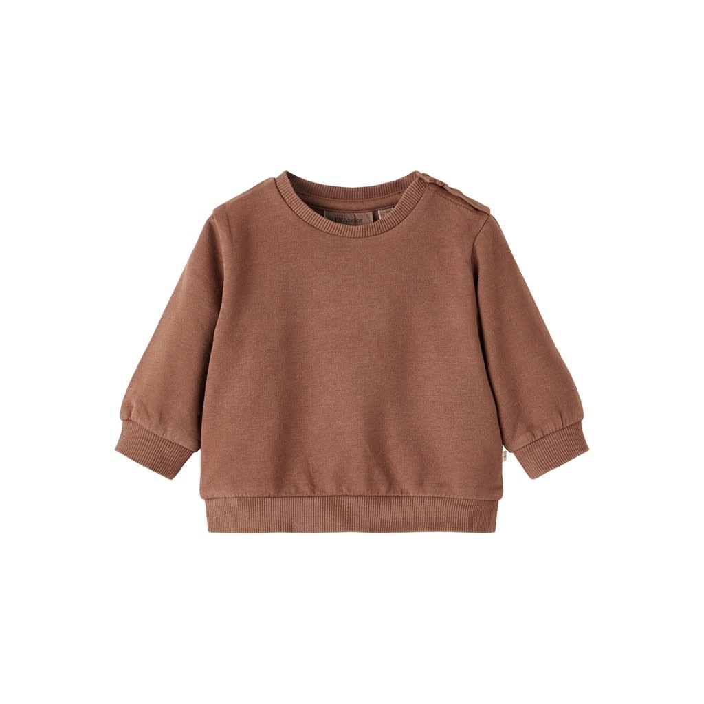 NBFLESLIE LS LOOSE SWEAT LIL 13209951 Rocky Road