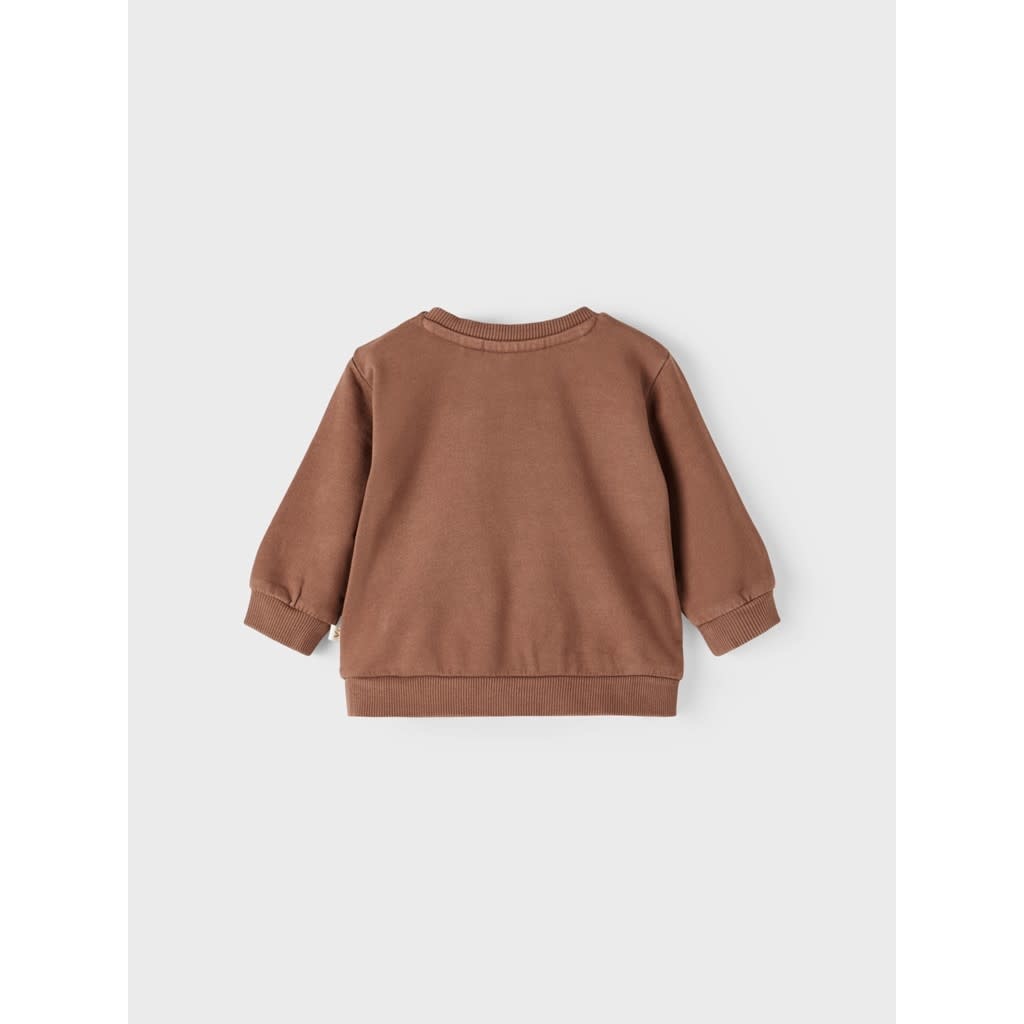 NBFLESLIE LS LOOSE SWEAT LIL 13209951 Rocky Road