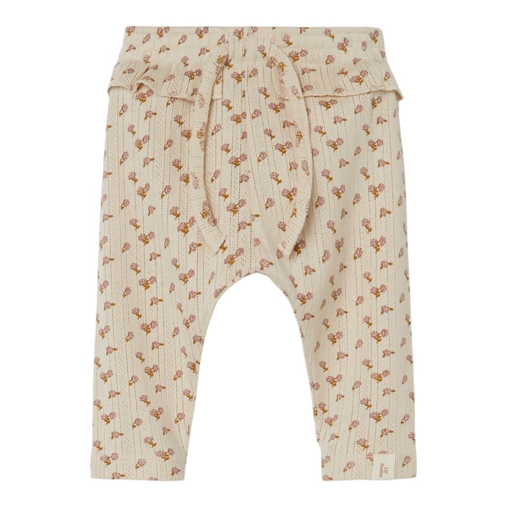 NBFRACHELLO LOOSE PANT WI HEA LIL 13209954 Fog