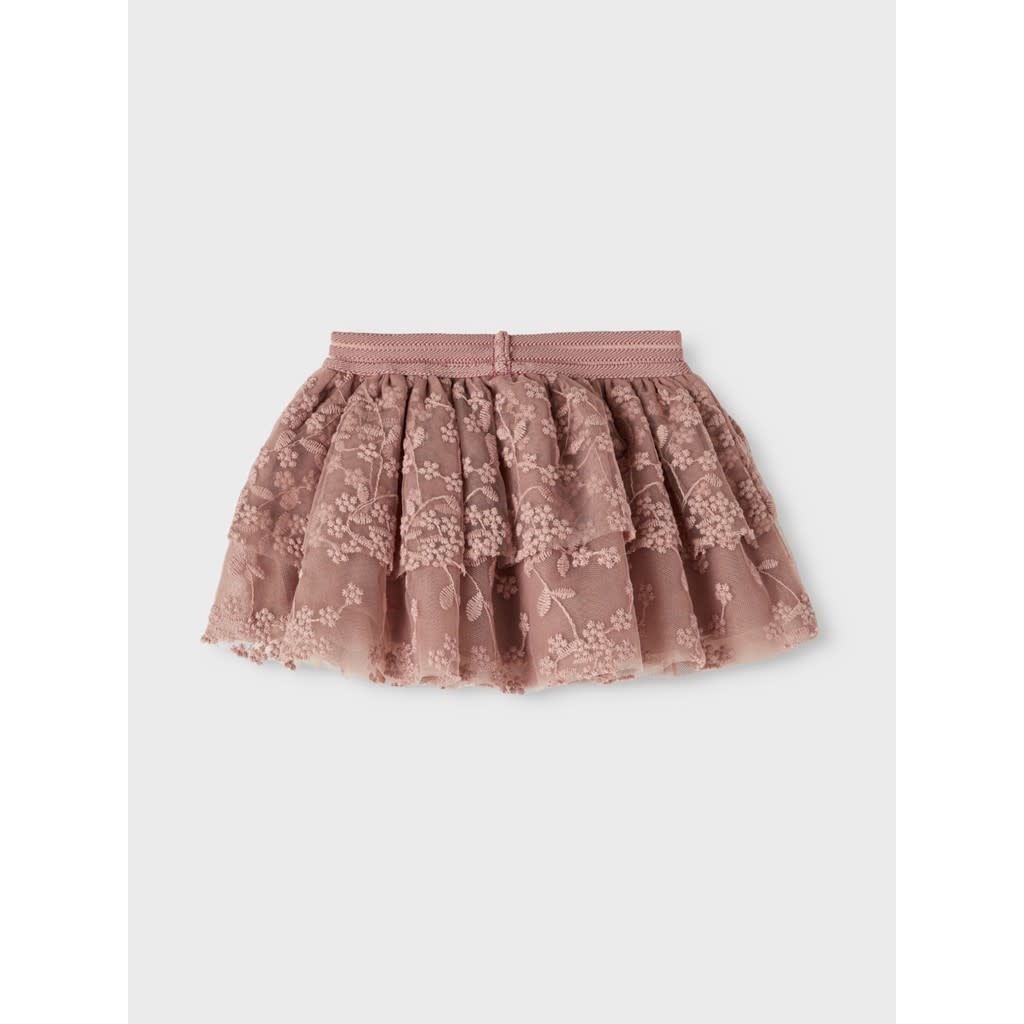 NBFROA TULLE SKIRT LIL 13210316 Burlwood