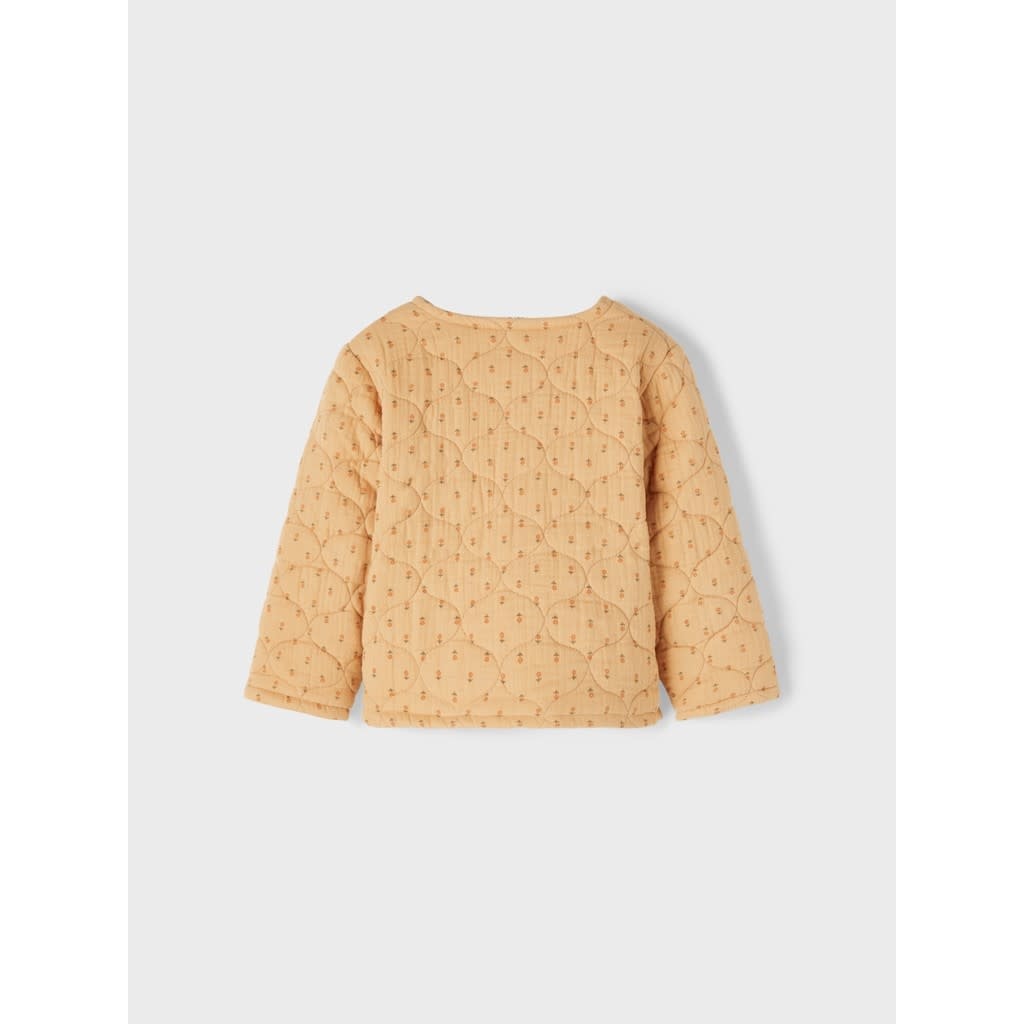 NMFDAHLIA SHORT LOOSE QUILT JACKET LIL 13199055 Croissant