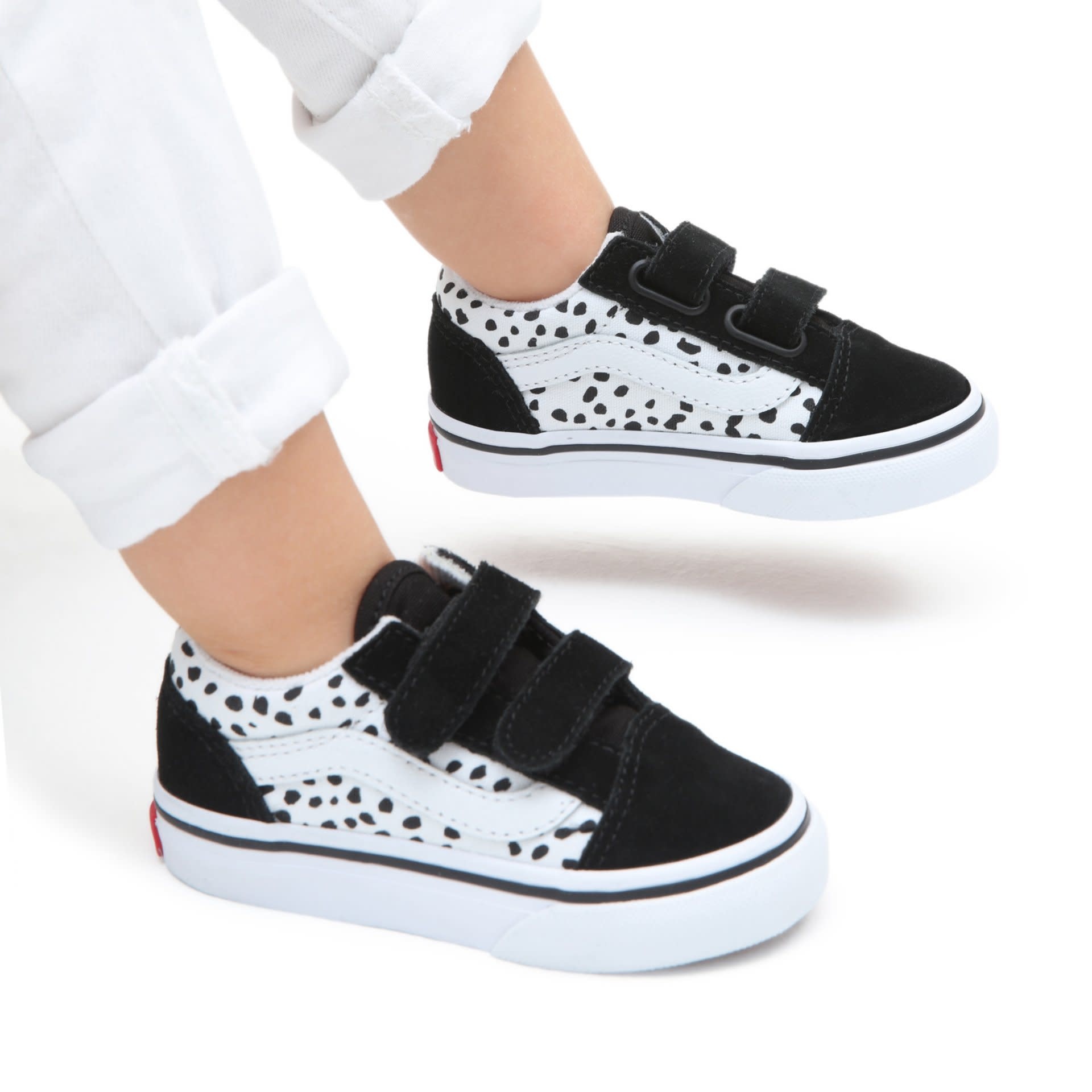 VN0A4VJJ6BT1 - TD Old Skool V DALMATIAN BLKWH