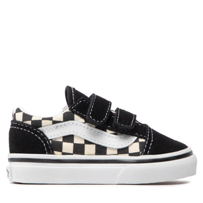 VN0A38JNP0S1 - TD Old Skool V CHECK BLK WHITE