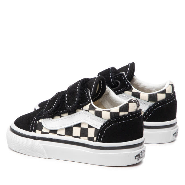 VN0A38JNP0S1 - TD Old Skool V CHECK BLK WHITE