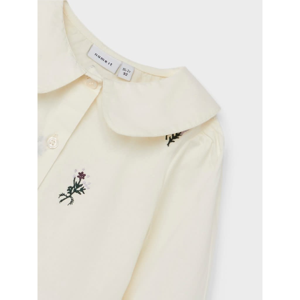 NMFSERONJA LS BLOUSE 13210189 Buttercream