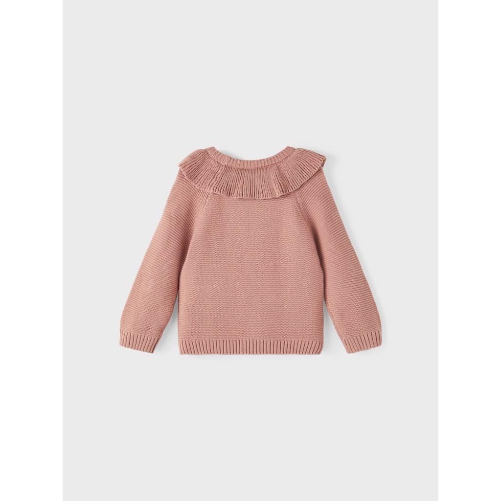 NMFROSANNA LS LOOSE KNIT LIL 13209933 Burlwood