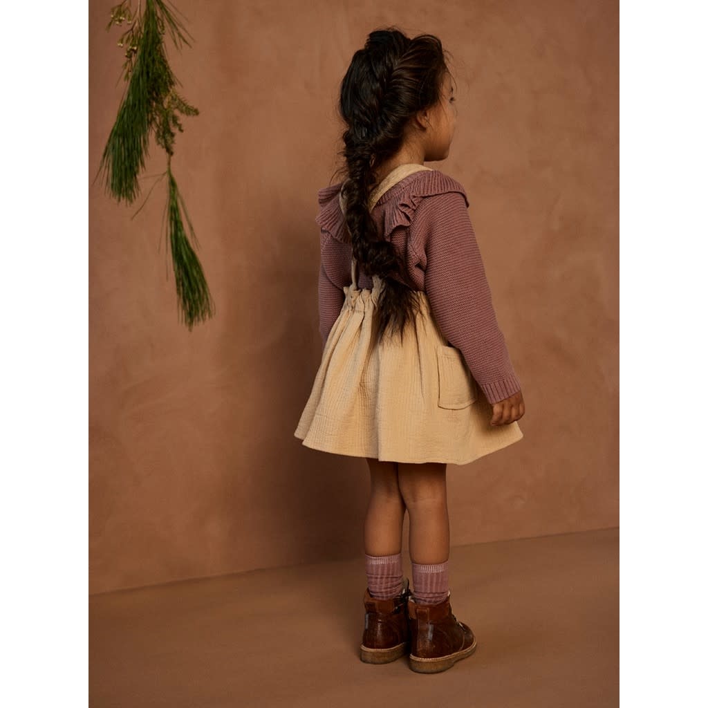 NMFROSANNA LS LOOSE KNIT LIL 13209933 Burlwood
