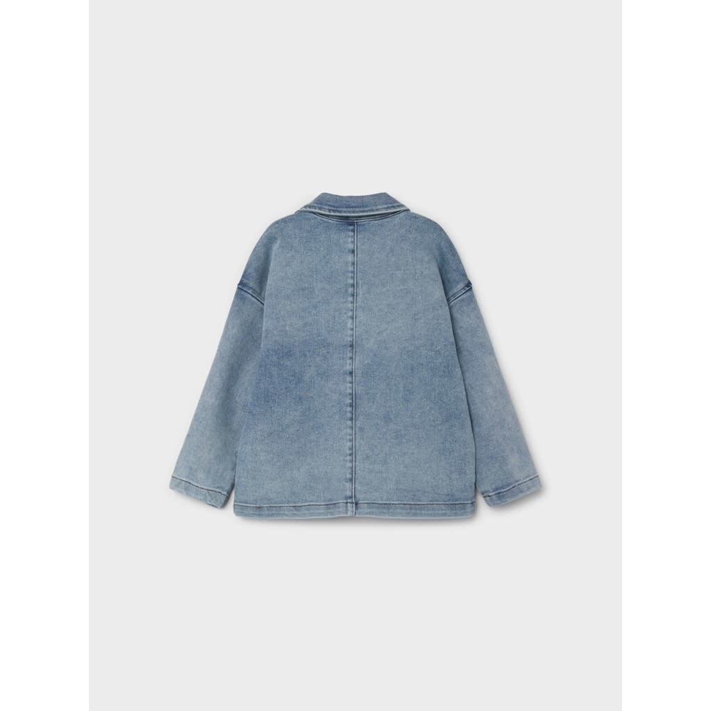 NMMLAGUN DNMETEMS 2720 LOOSE SHIRT LIL 13208210 Medium Blue Denim
