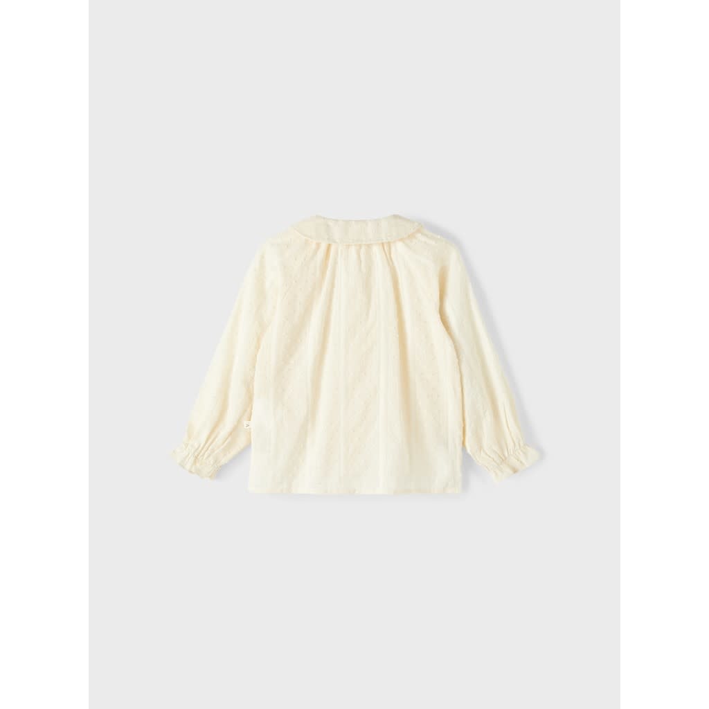 NMFDANYA LS SHORT LOOSE SHIRT 13215348 Turtledove