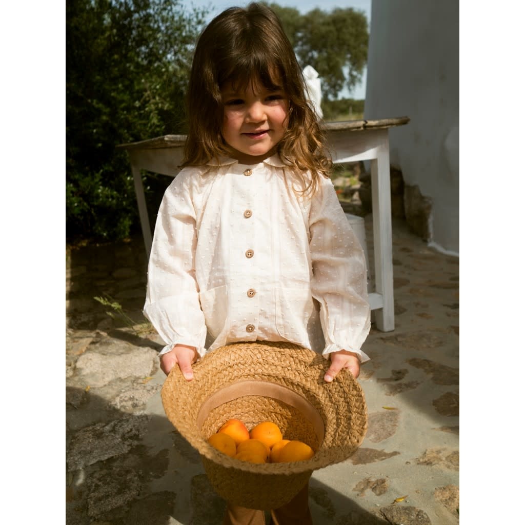 NMFDANYA LS SHORT LOOSE SHIRT 13215348 Turtledove