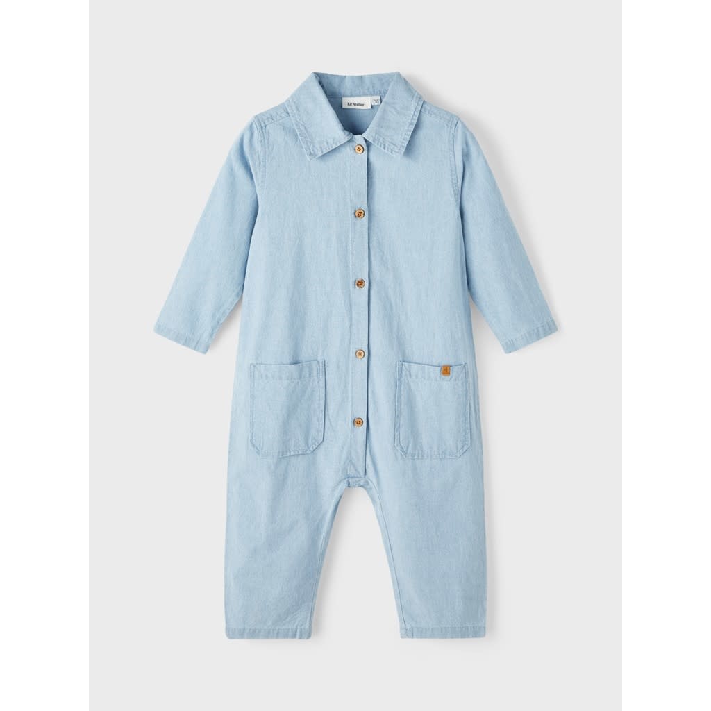 NMMDALEY LS LOOSE DNM SUIT 2738-DA 13215854 Light Blue Denim