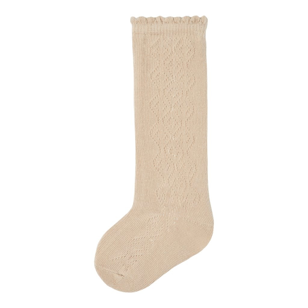 NMFDOLAIMA KNEE SOCK 13215367 White Pepper