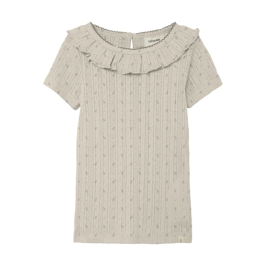 NMFRACHELLO SS SLIM TOP 13215384 Turtledove