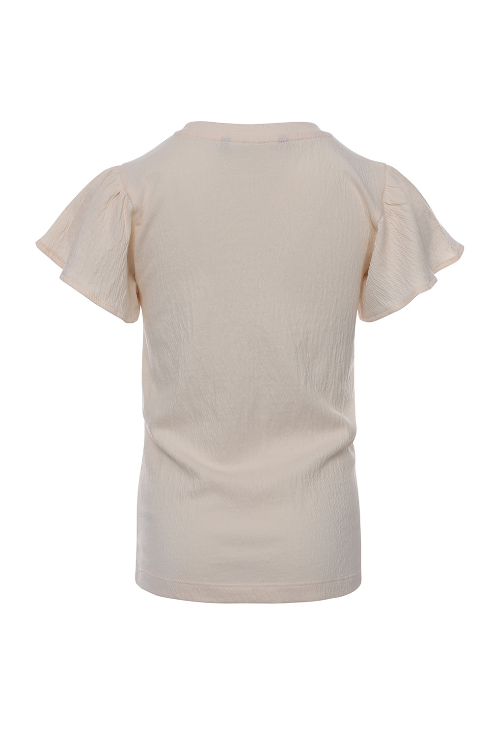 crinkle t-shirt 2311-7440-011 Warm white