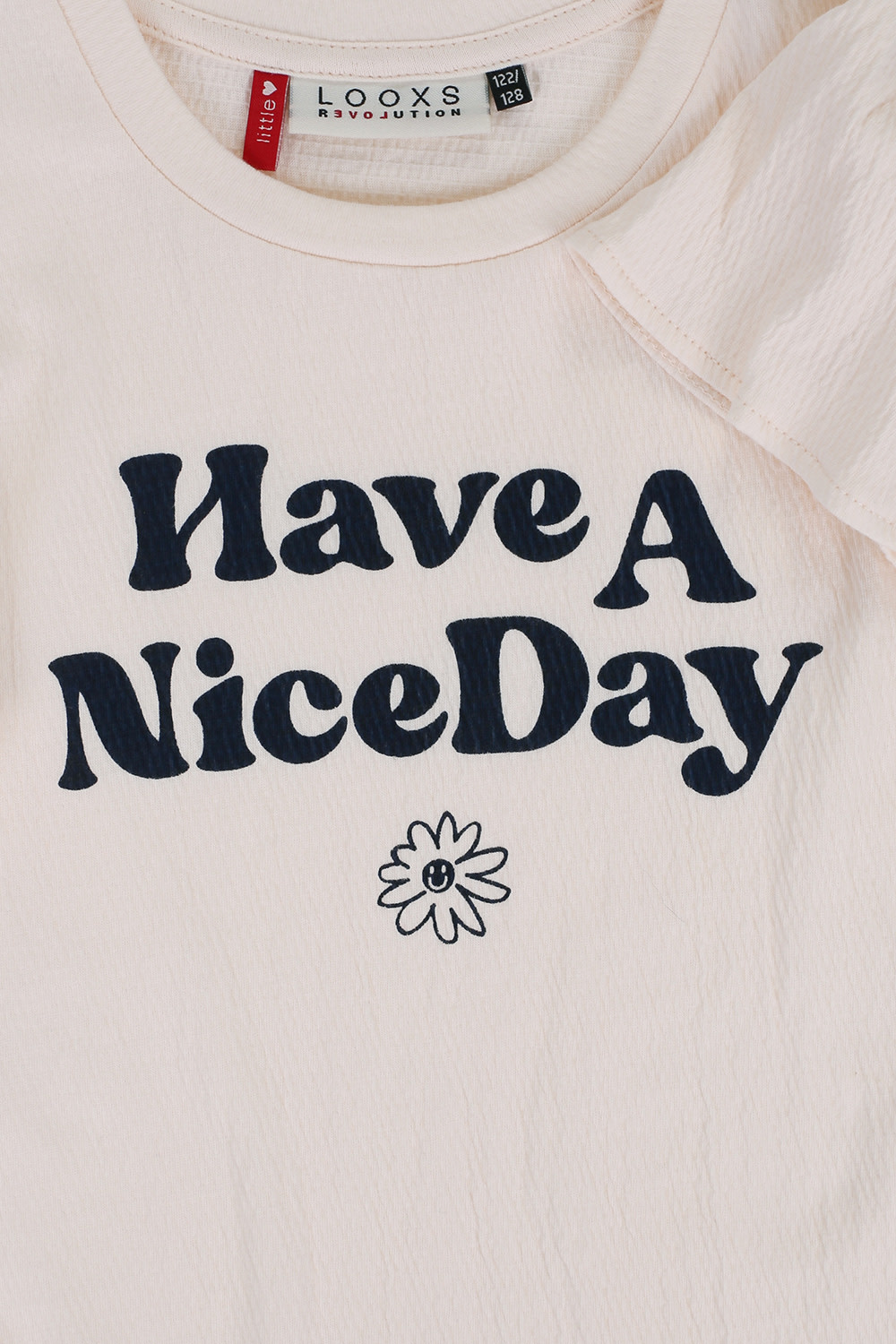crinkle t-shirt 2311-7440-011 Warm white
