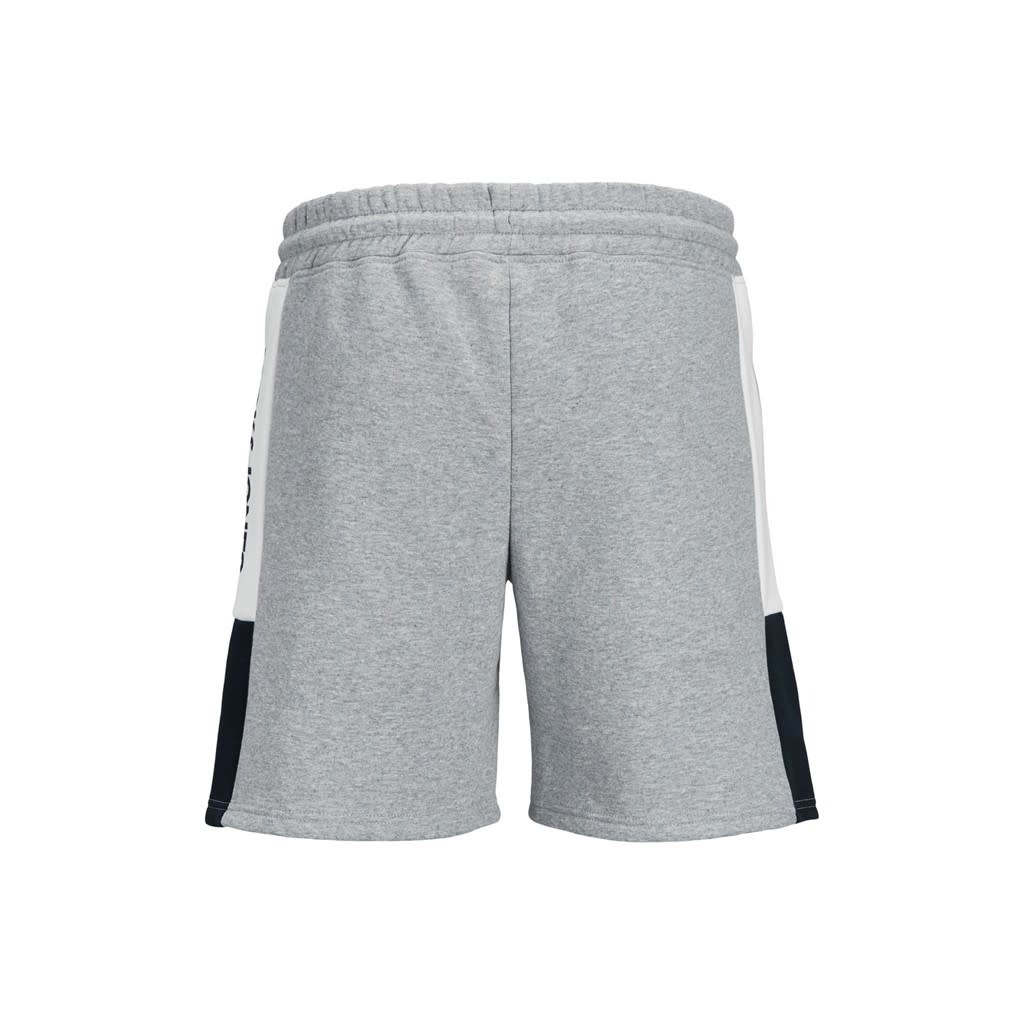 JPSTLOGO BLOCKING SWEAT SHORTS VG SN JNR 12200266 Light Grey Melange