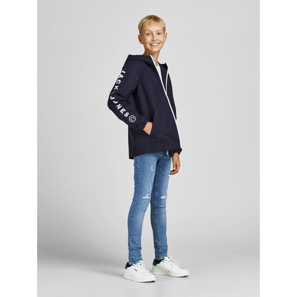 JORLUKE JACKET LN JNR 12185183 Navy Blazer