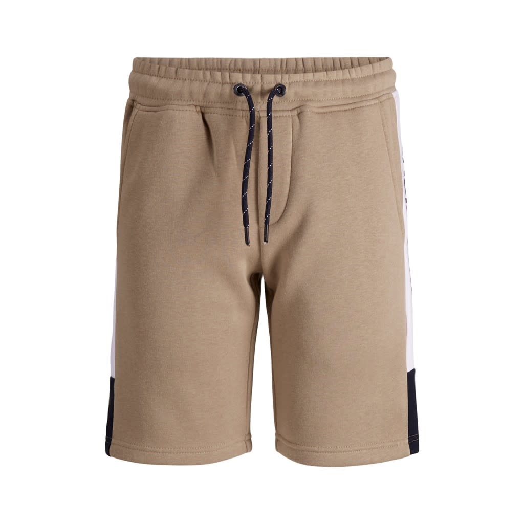 JPSTLOGO BLOCKING SWEAT SHORTS VG SN JNR 12200266 Crockery