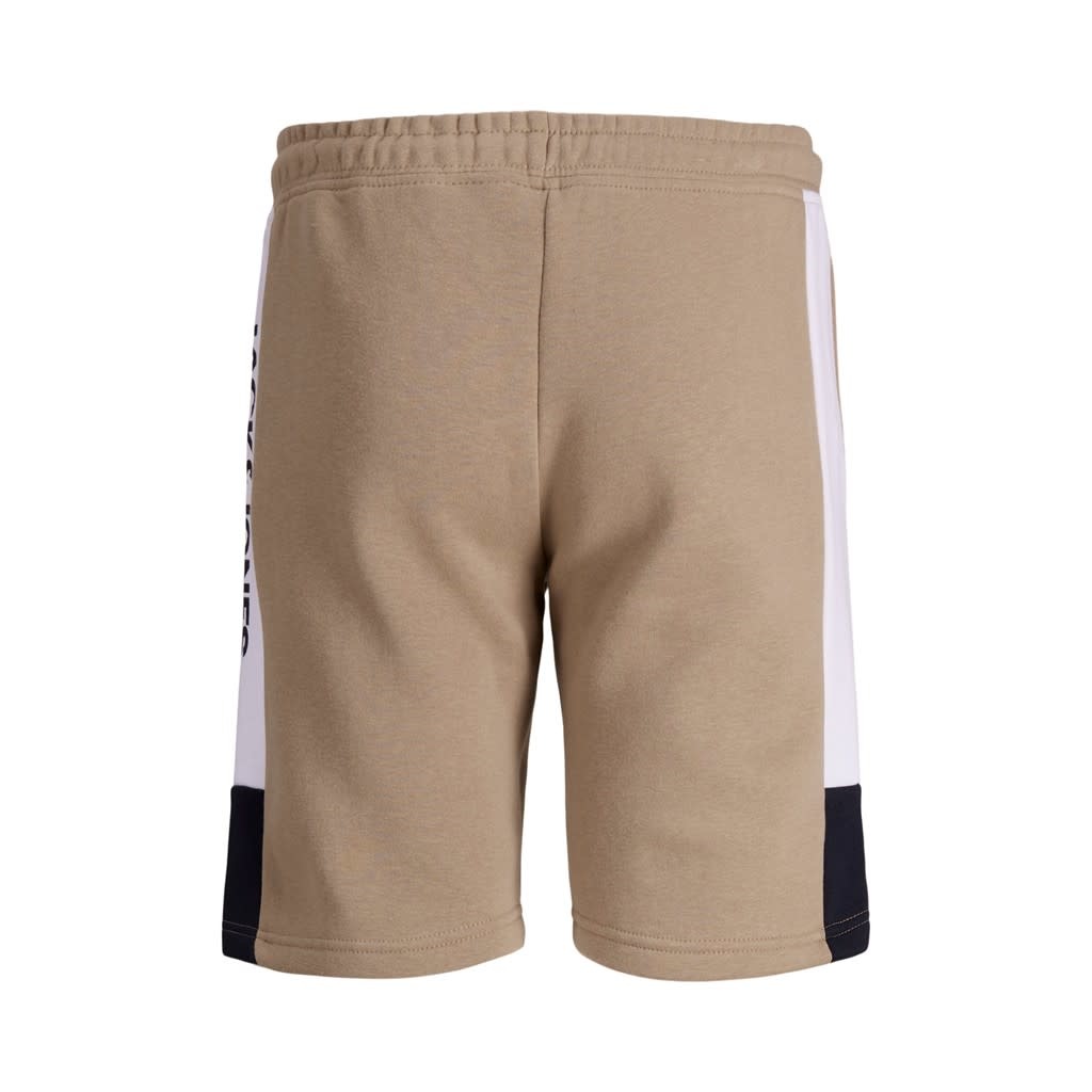 JPSTLOGO BLOCKING SWEAT SHORTS VG SN JNR 12200266 Crockery
