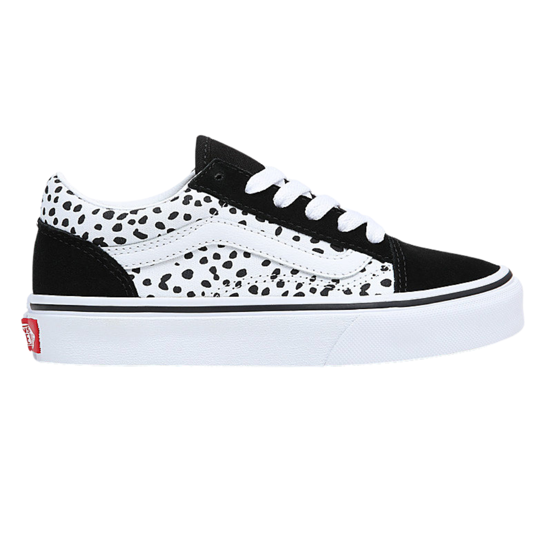 VN0A7Q5F6BT1 - UY Old Skool DALMATIAN BLKWH