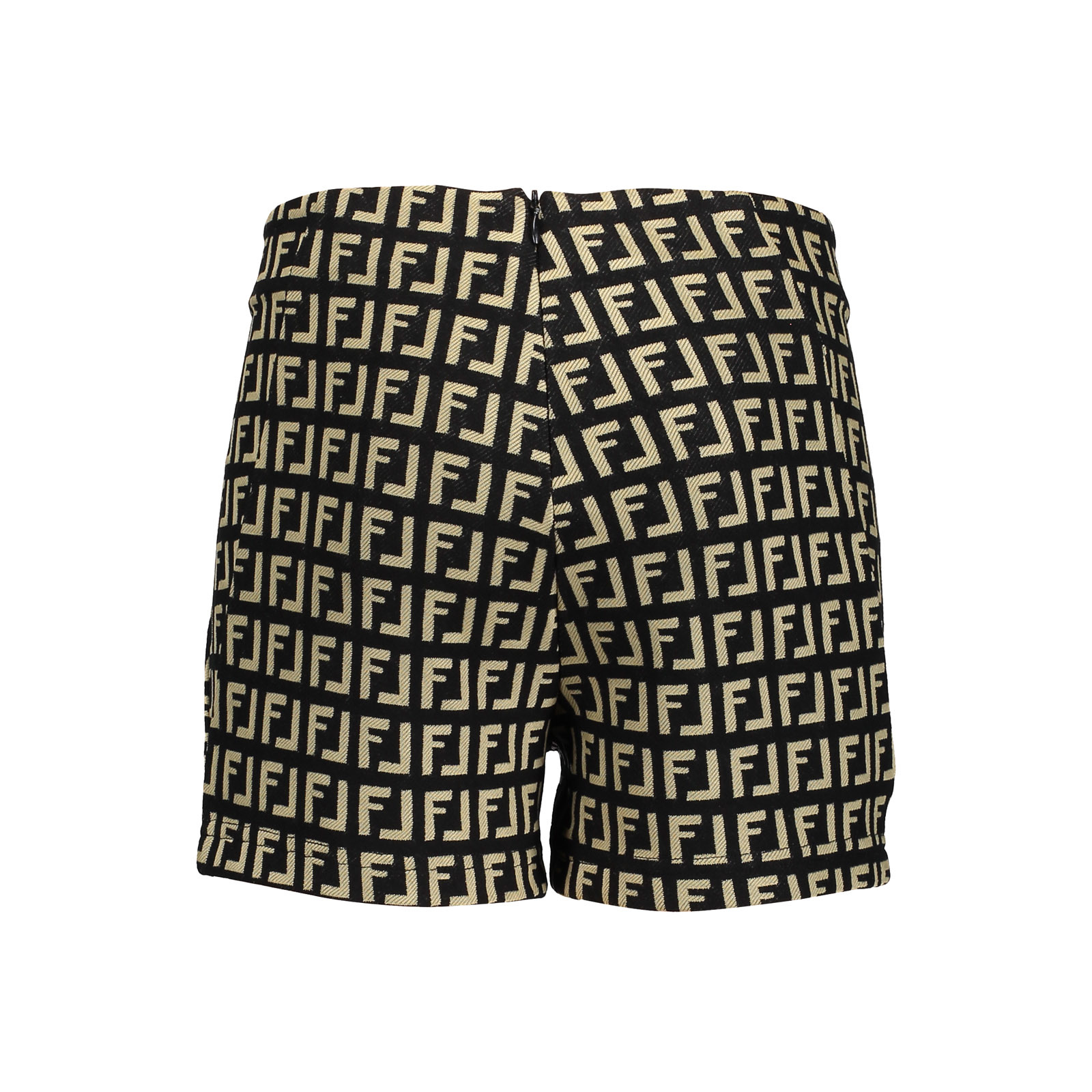 Chloe Short 03.1 BLACK WITH LOGO PRINT