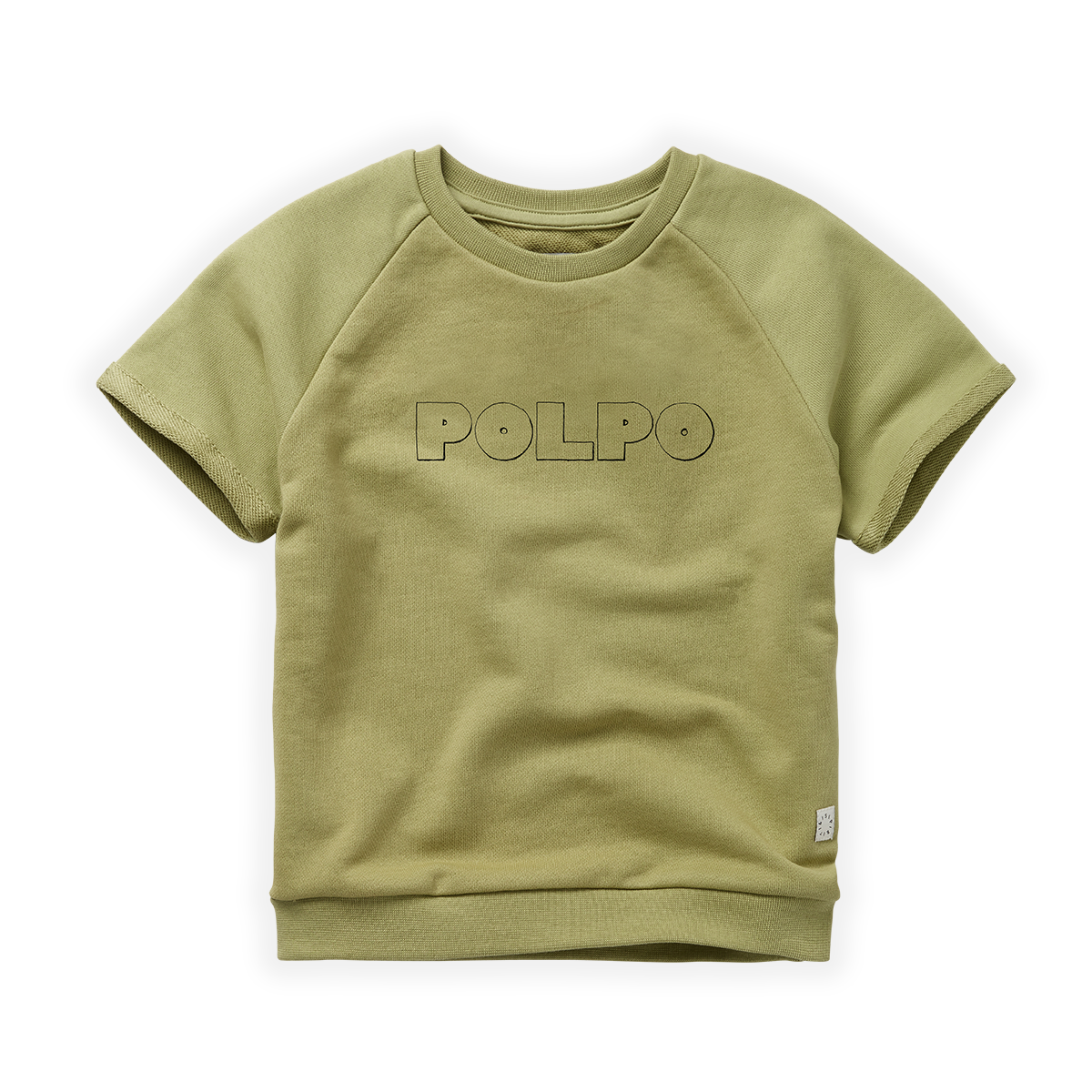 Sweatshirt raglan polpo S23-588 Olive green