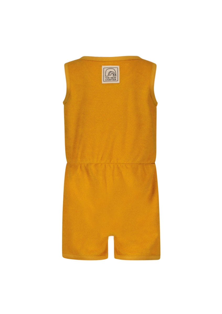 Terry towelling suit D302-0610 Sunny yellow