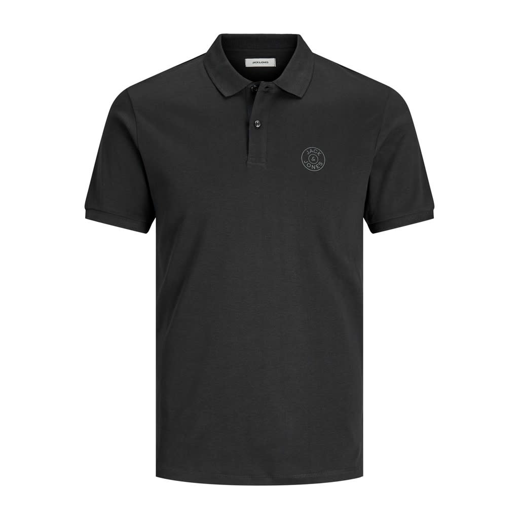 JCOJERSEY CHEST LOGO POLO SS JNR 12244024 Black