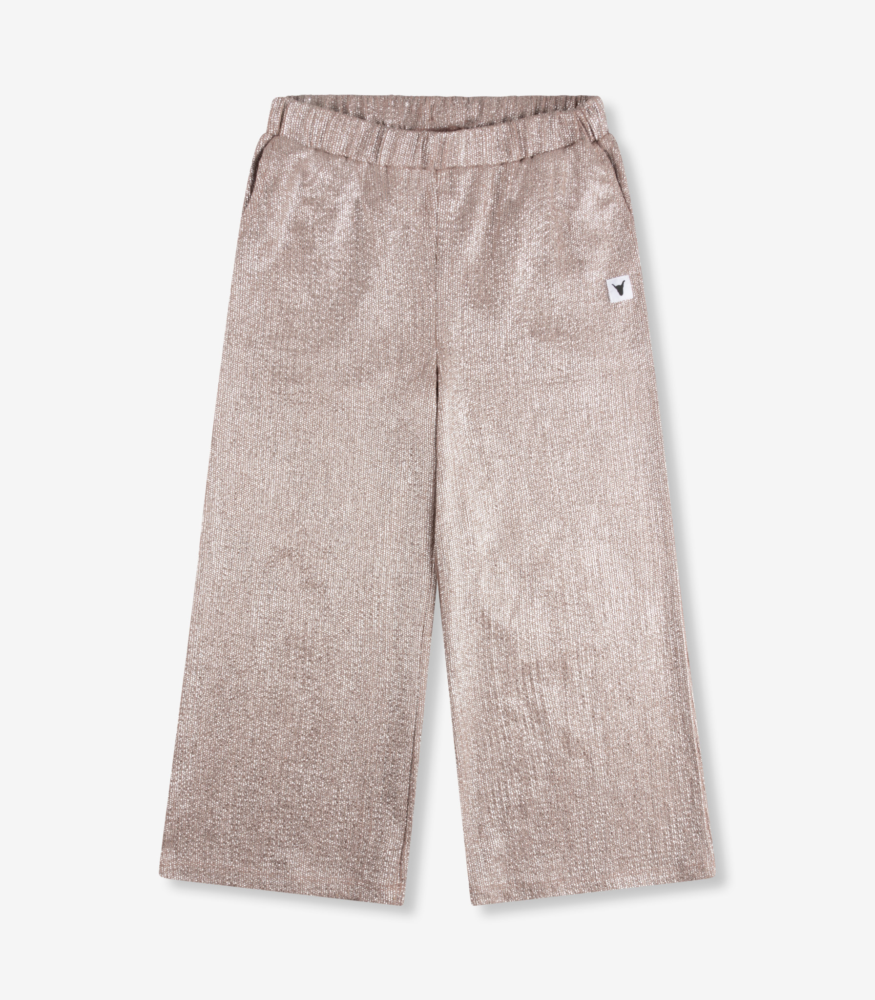 Shiny wide leg pants 62303163160 silver