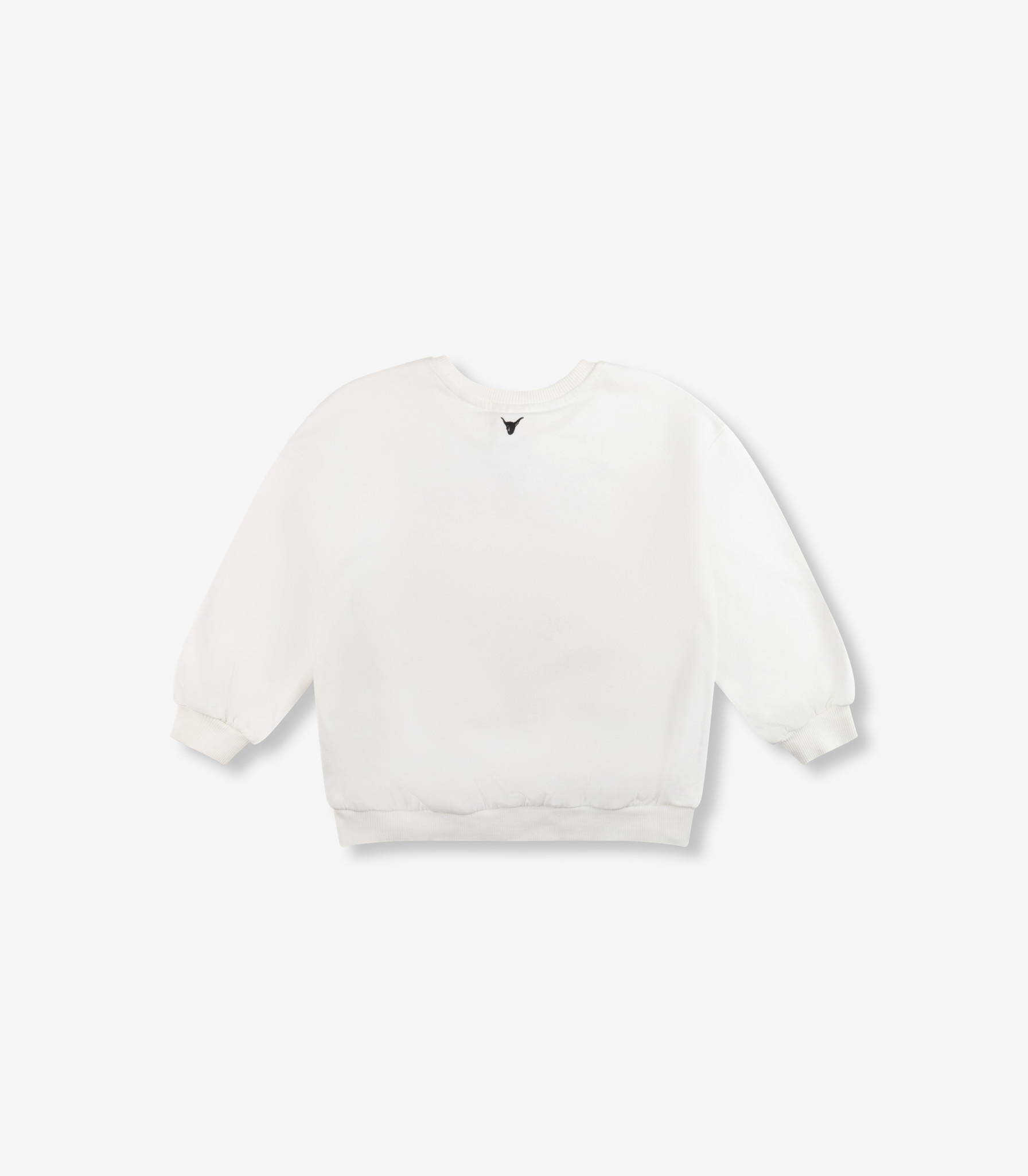 Graphic print sweater 62303837148 soft white