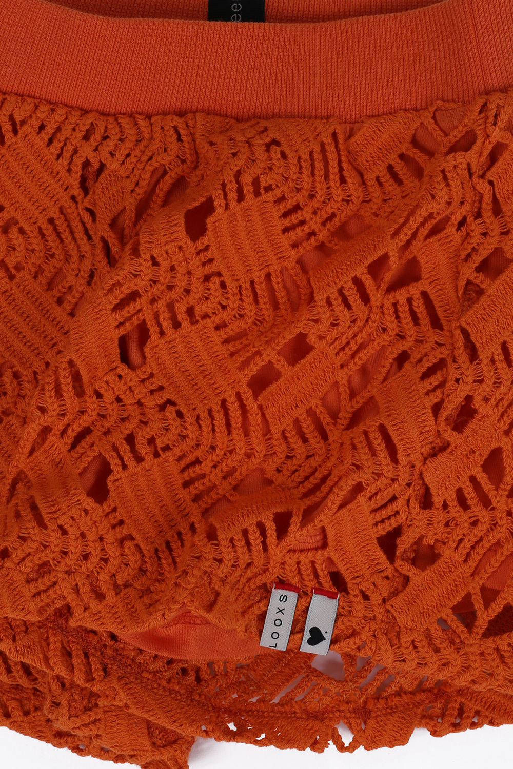 open Lace shorts 2312-5663-532 Signal orange