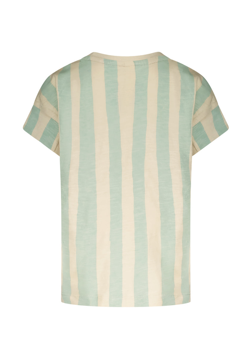 T-shirt D303-0431 Pretty pastel stripe