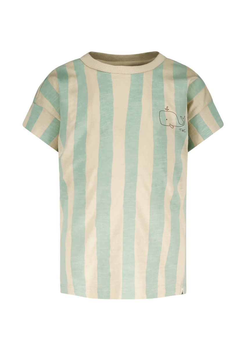 T-shirt D303-0431 Pretty pastel stripe