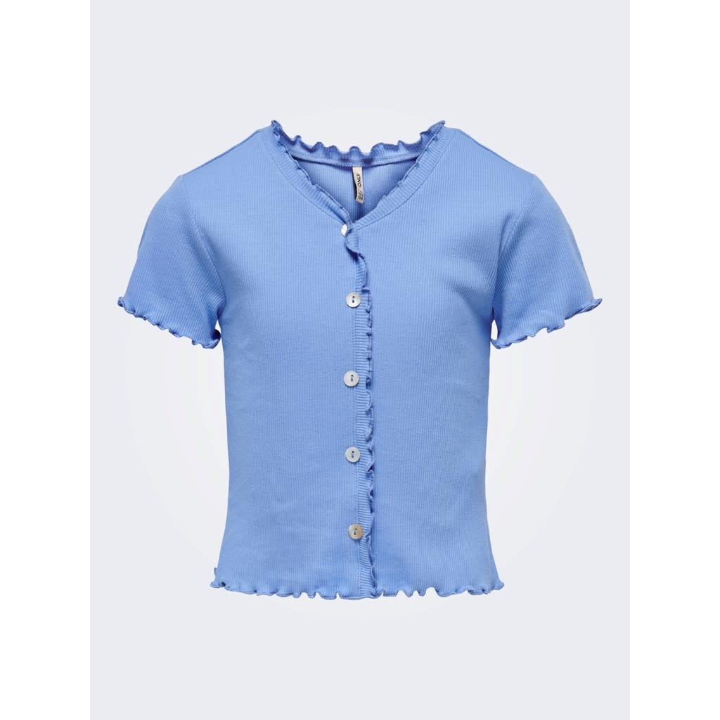 KOGLAILA S/S BUTTON TOP JRS 15281531 Provence