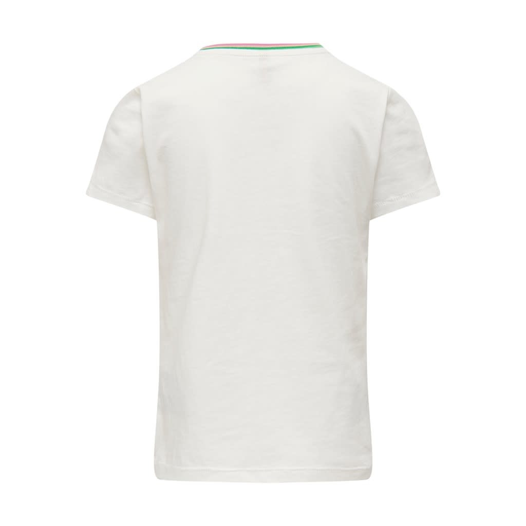 KOGJULIE FIT S/S SUMMER TOP 15292340 Cloud dancer