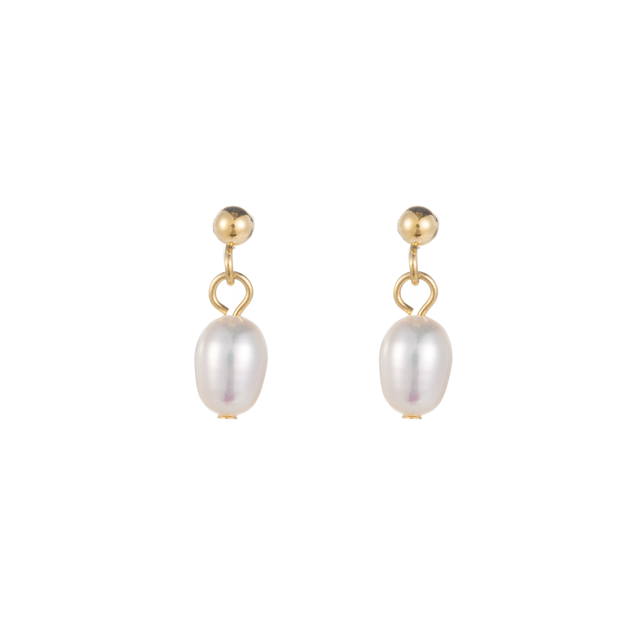 E1302-2 14K goud - Little Pearl E1302-2
