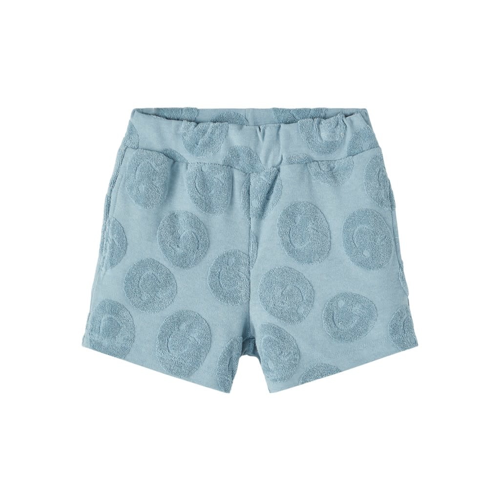 NMMJAKOB TERRY SHORTS UNB 13217040 Smoke Blue