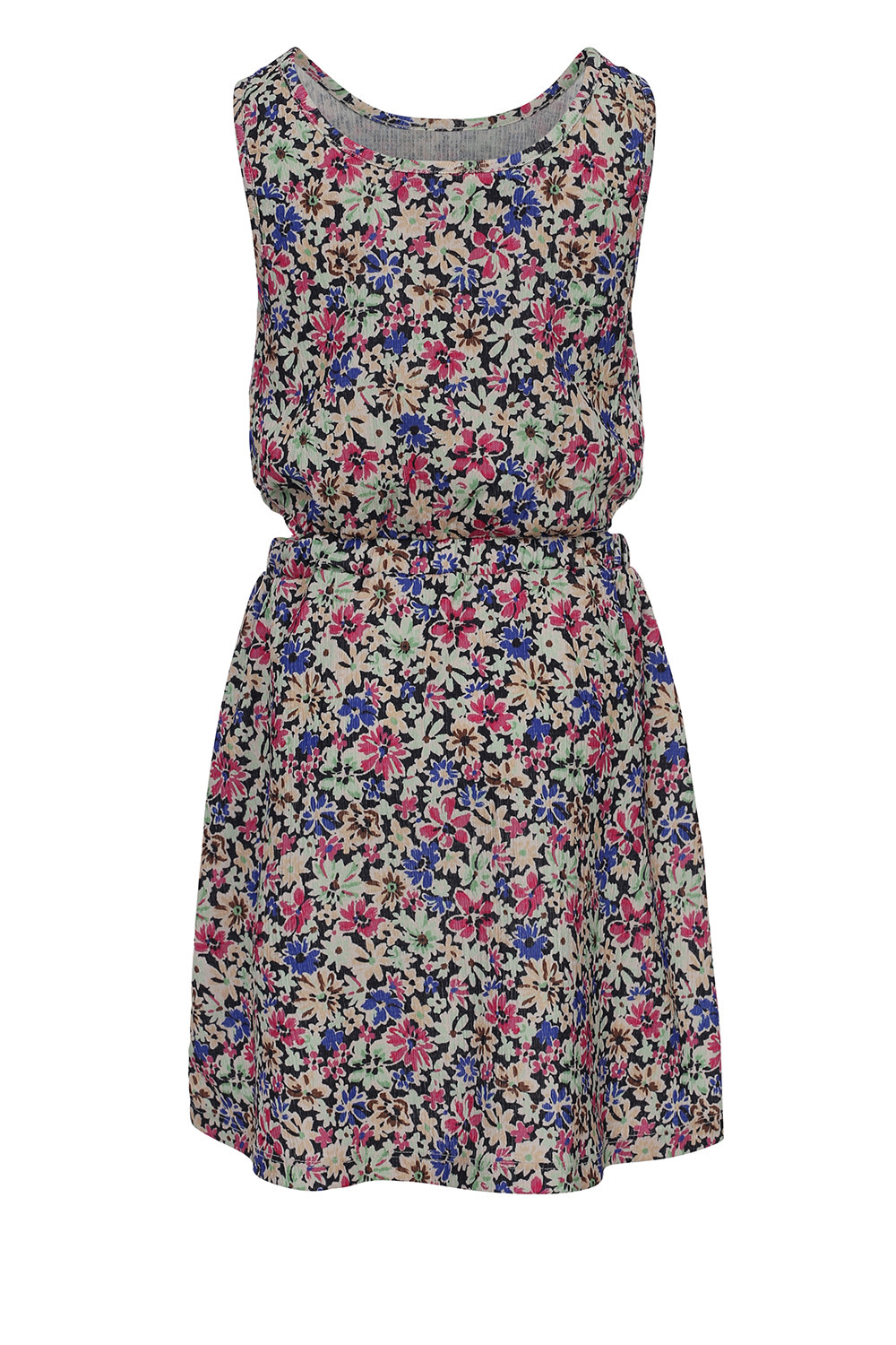 Crinkle crinkle dress 2313-5887-244 80s flower AO
