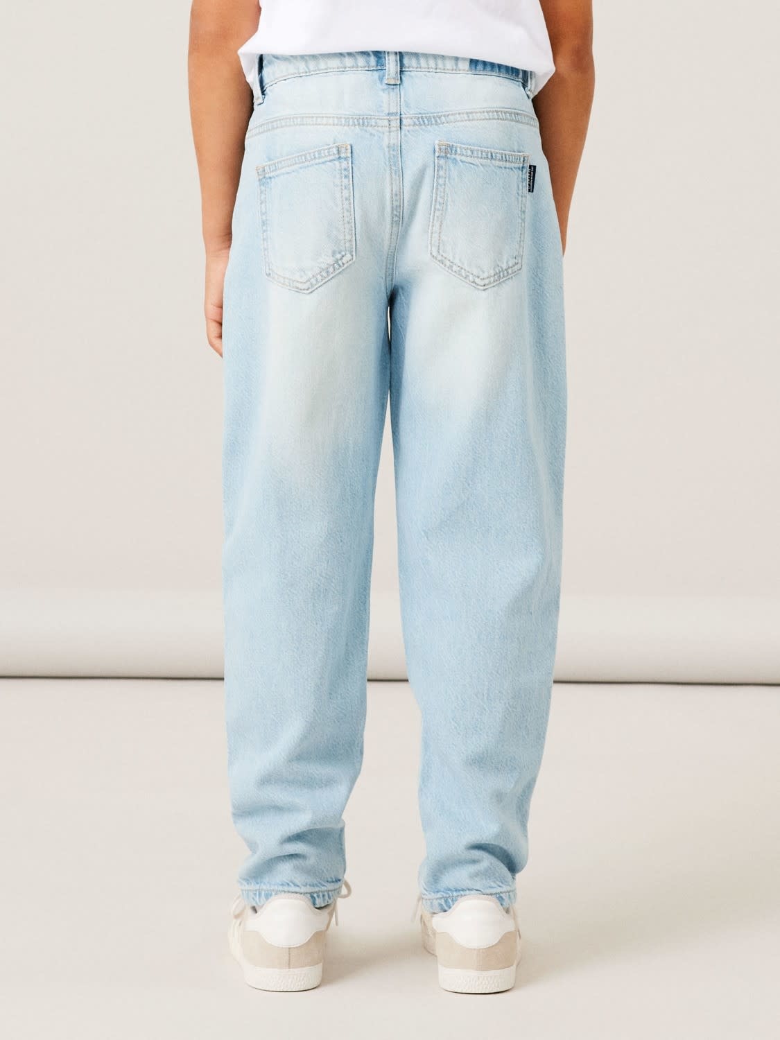 NKMBEN TAPERED JEANS 13211702 Light Blue