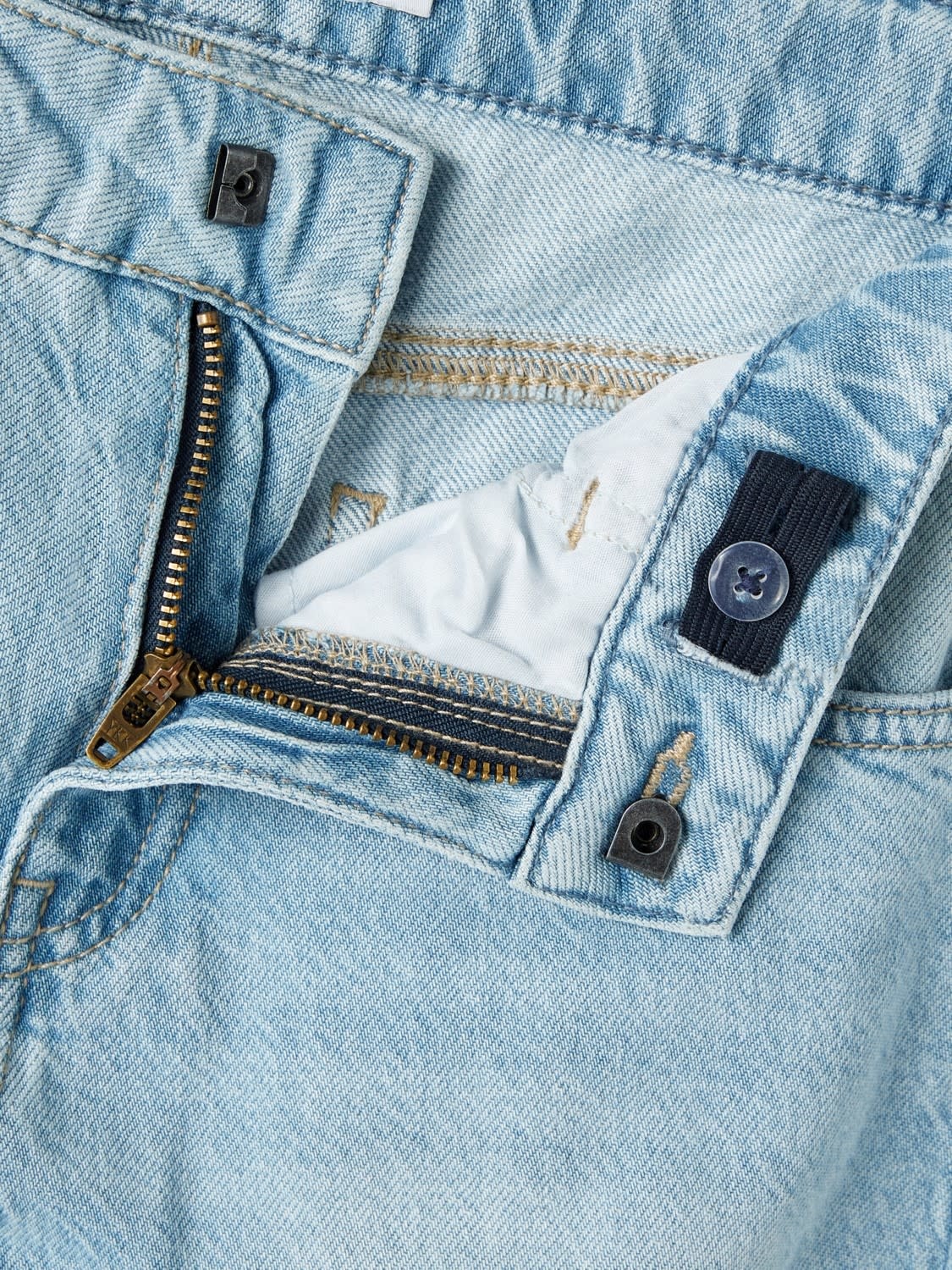 NKMBEN TAPERED JEANS 13211702 Light Blue