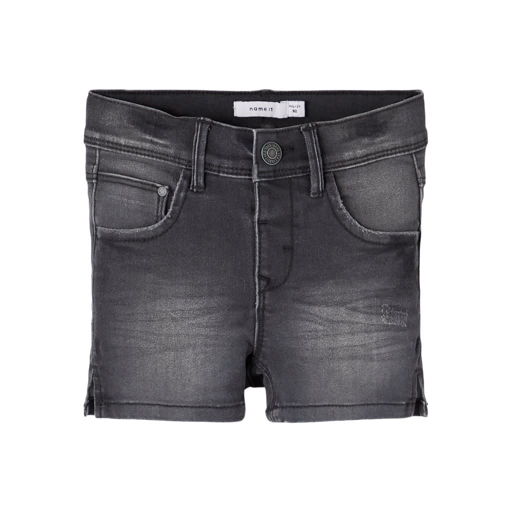 NMFSALLI Denim shorts 13198530 Dark Grey Denim