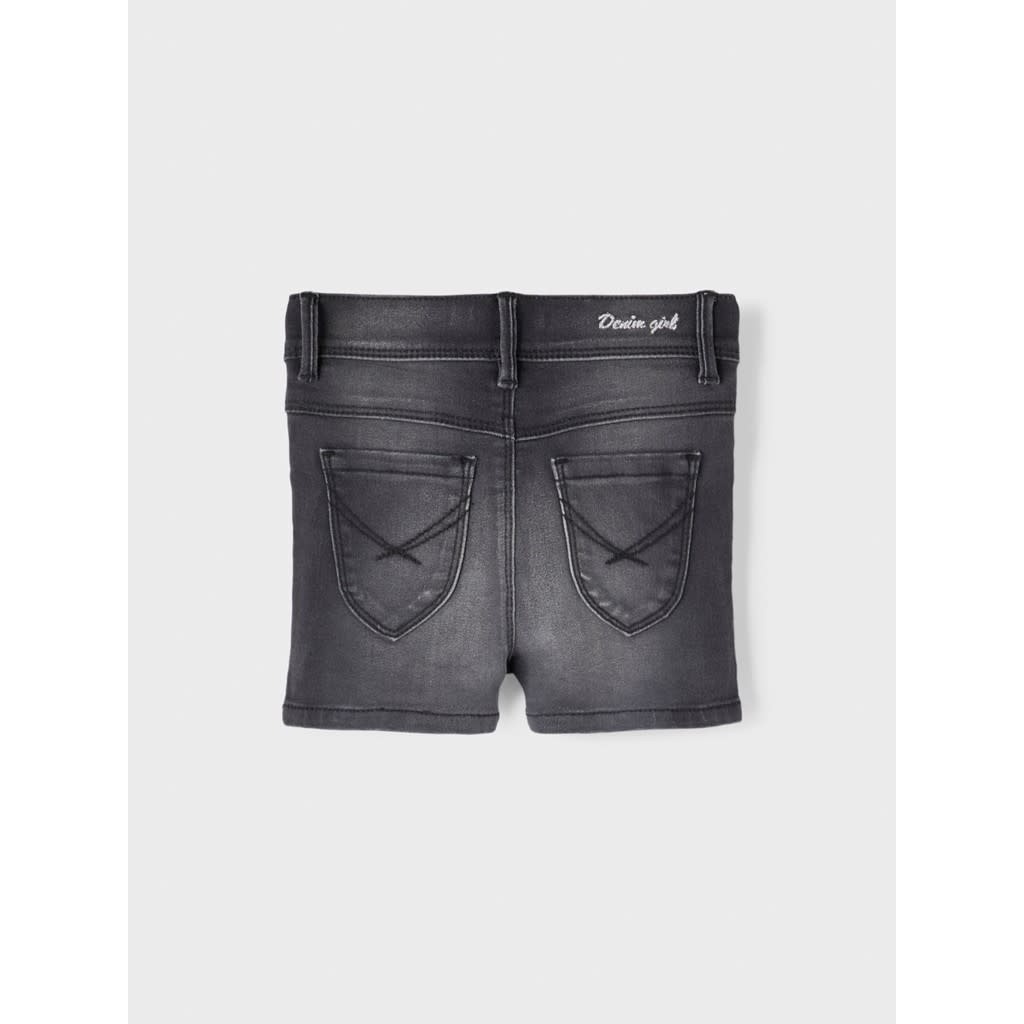 NMFSALLI Denim shorts 13198530 Dark Grey Denim