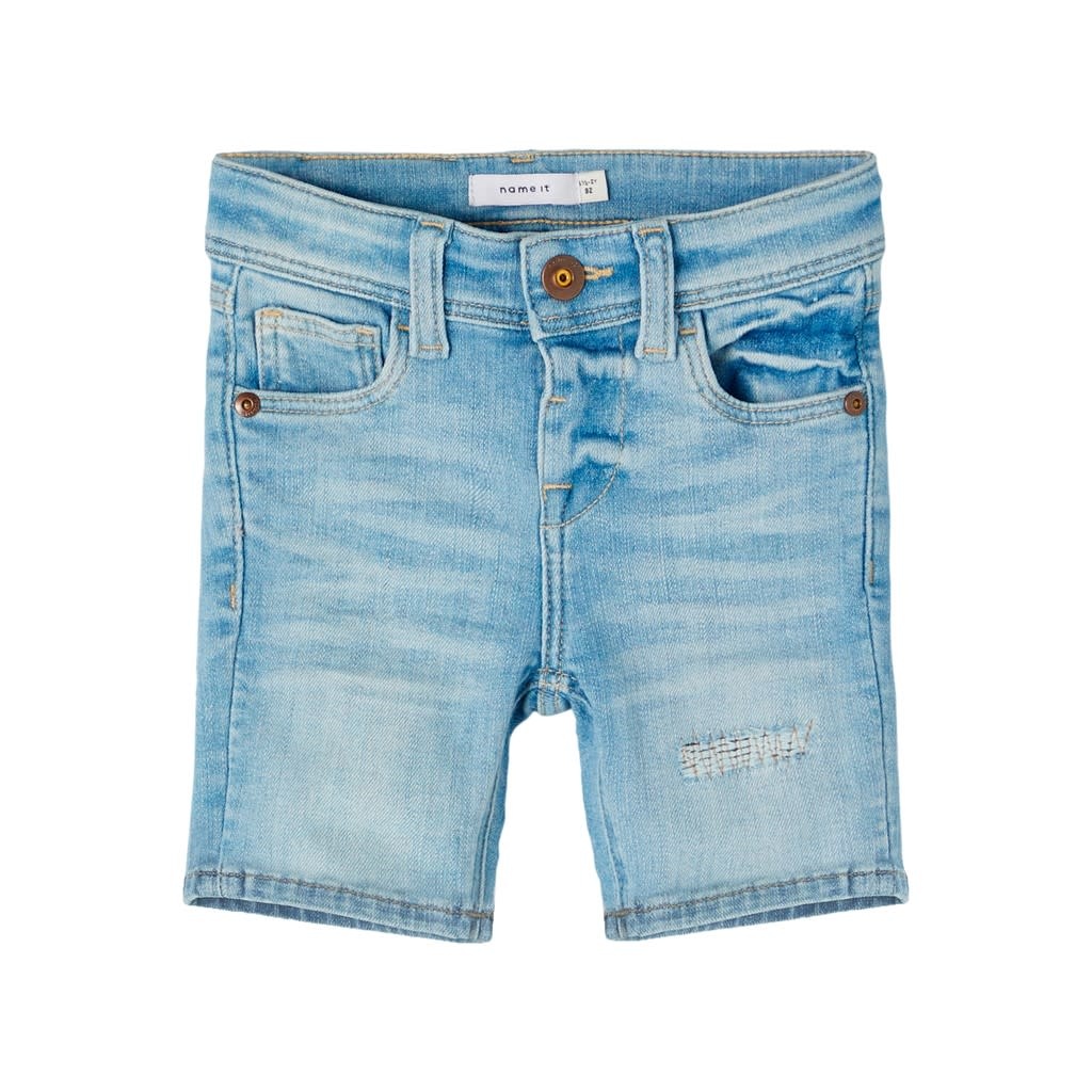NMMSOFUS Denim shorts 13206483 Light Blue