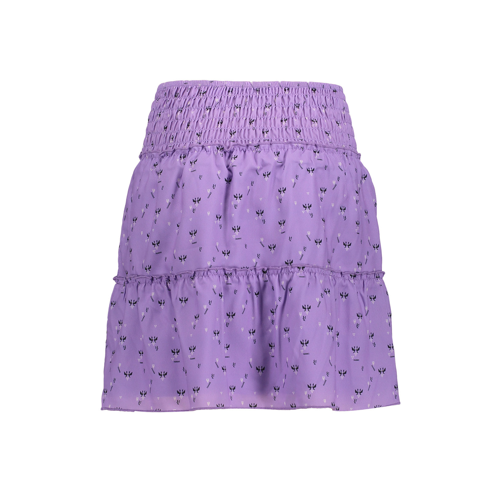 Caia Skirt PRINT PURPLE RAIN/BLACK